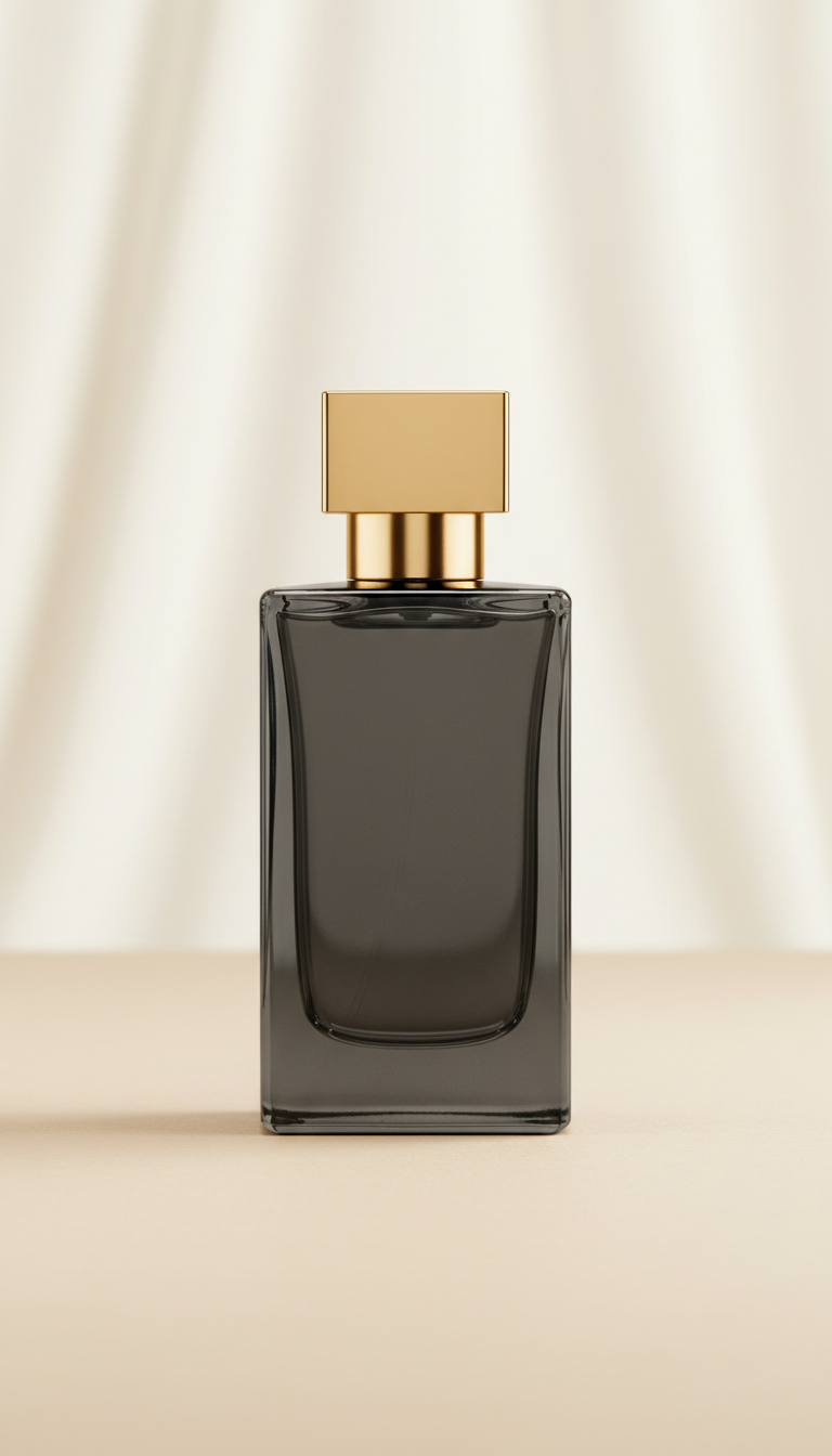 Noir Absolu parfum glass bottle